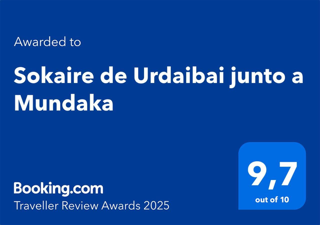 Sokaire De Urdaibai Junto A Mundaka Leilighet Sukarrieta Eksteriør bilde
